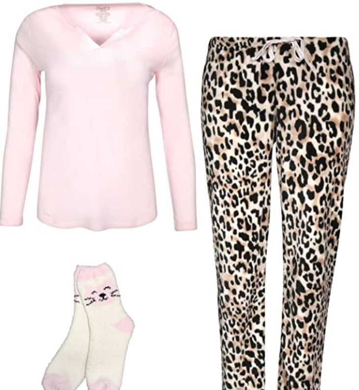 Leopard Cozy Pajama Set