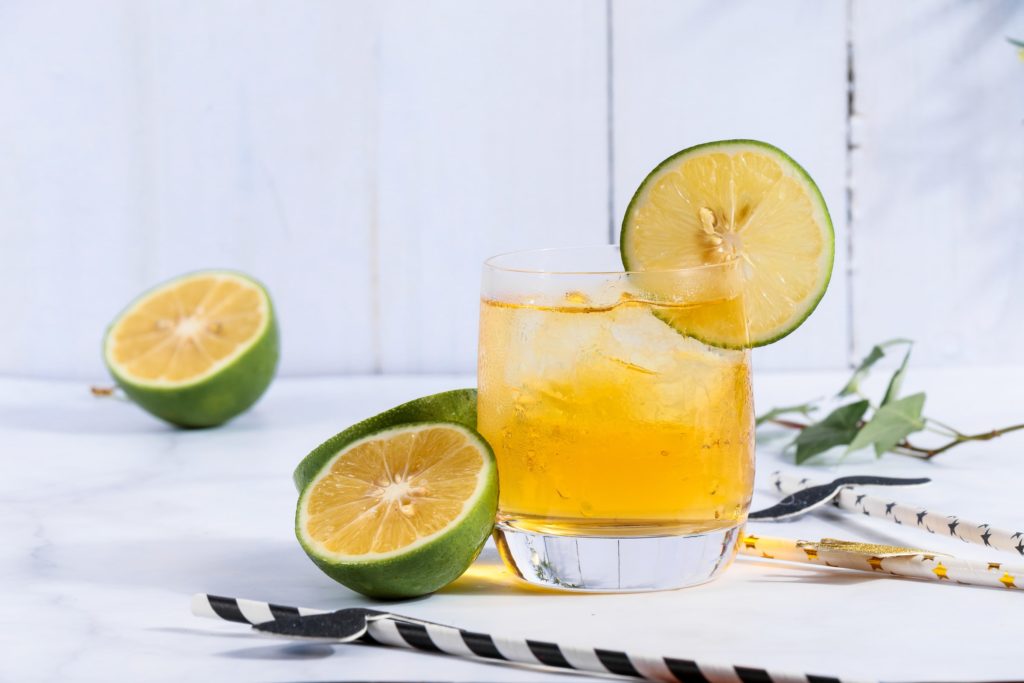 cucumber lime cocktail