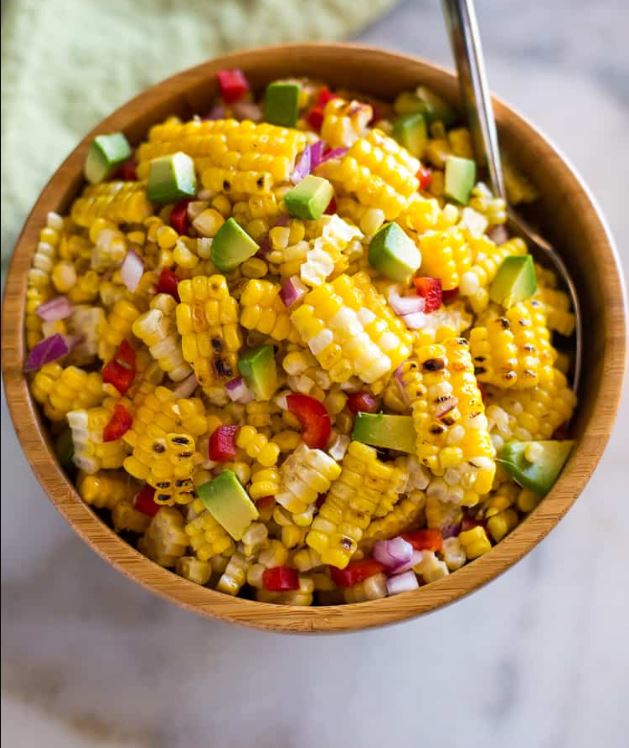 summer corn salad food